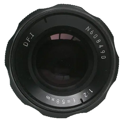 孔雀 58mm F2 DF-2